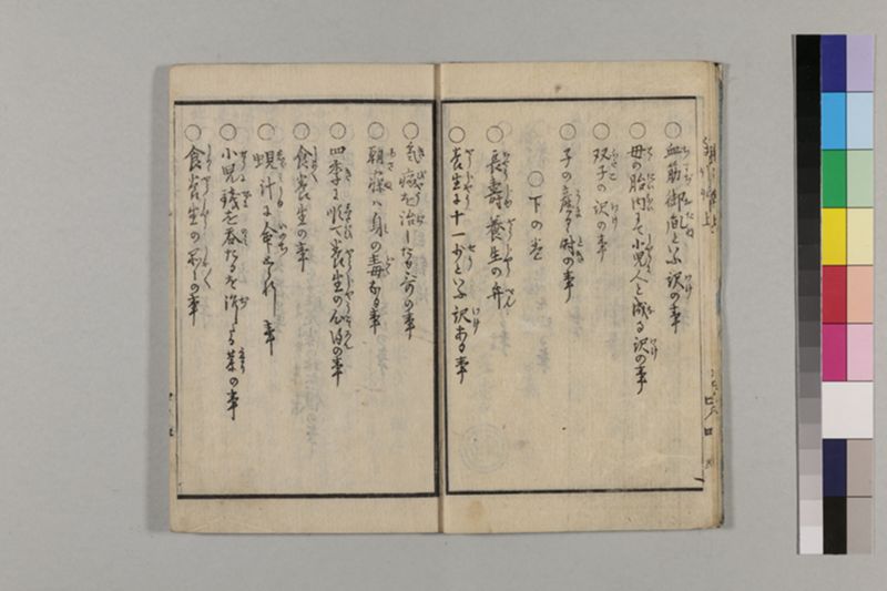 (無病長寿)養生手引草 2巻 - ページ 8