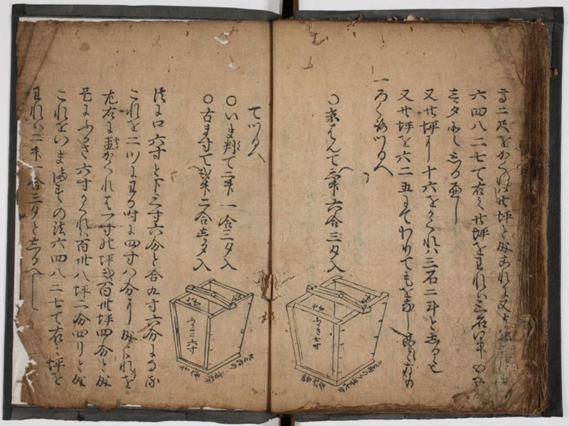 塵劫記 4巻 (存2巻)（寛永4年異版、京大数学） - ページ 56